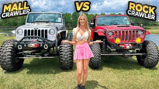 MALL CRAWLER vs ROCK CRAWLER  Jeep Comparison!