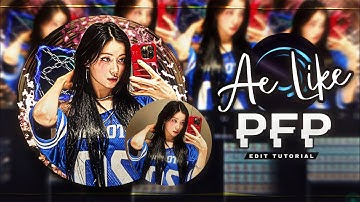 AE LIKE PFP ALIGHT MOTION EDIT TUTORIAL FOR BEGGINERS