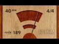 40 BPM 4 4 Wood Metronome HD mp3