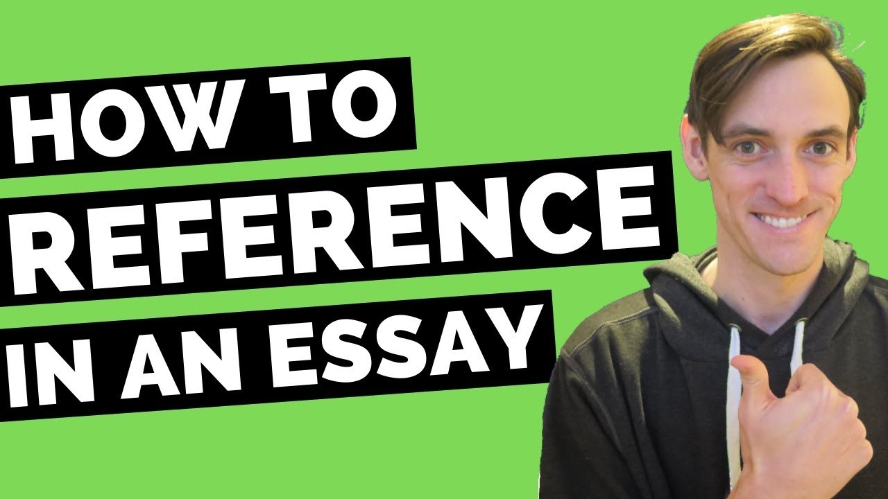 how to reference your own essay