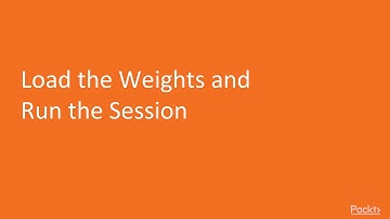 Building Natural Language Applications TensorFlow: Load Weights Run Session | packtpub.com