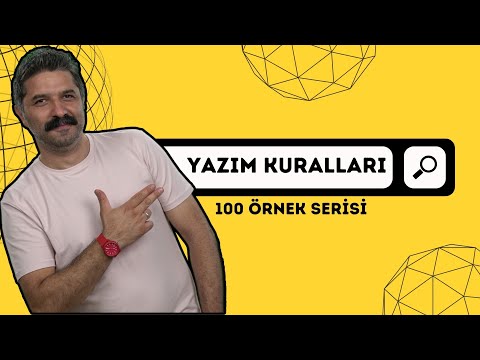 100 Örnek Serisi / Yazım Kuralları / RÜŞTÜ HOCA