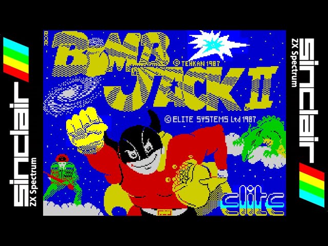 BOMB JACK II (1987) Walkthrough, ZX Spectrum - YouTube
