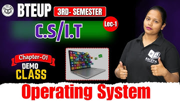 Operating System | Demo Class | Cs / it | Bteup 3rd Semester New Batch 2025-26 || Raceva Engineering