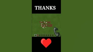 THANK YOU SO MUCH FOR 500 SUBSCRIBER ❤❤😢 #shorts #minecraft #500subscribers