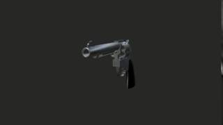 Colt 45 Revolver - Turn Table