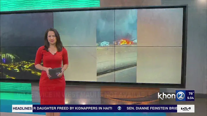 Honolulu EMS provides update on Maui brush fire assistance