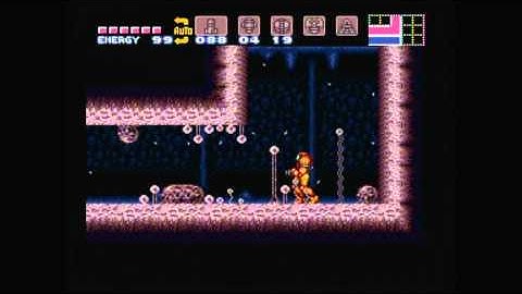 CGR Gameplay - SUPER METROID (SNES) Walkthrough Part 27: Shinespark Alien