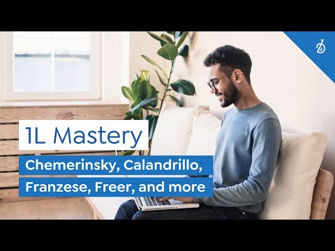 1L Mastery study tools | Chemerinsky, Calandrillo, Franzese, Freer and more | All 1L year courses