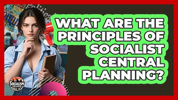 What Are The Principles Of Socialist Central Planning? - Socialism Explained
