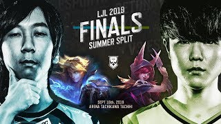 League of Legends Japan League (LJL)の2019年夏季リーグ決勝戦、開催!