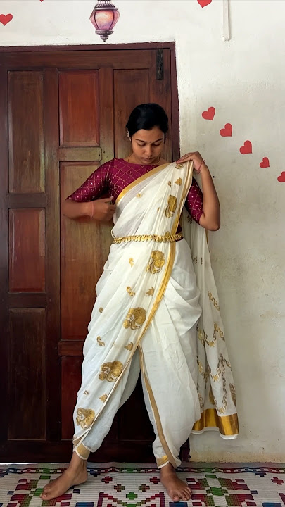 Download lagu Onam Dhoti Saree Drape🌸🤩| Shorts #dhotisaree #onamsaree #trendingvideo #viralvideo #shorts #kerala