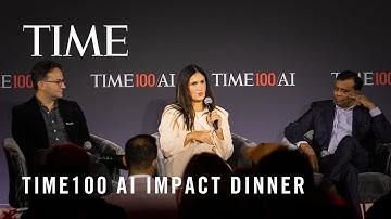 AI Leaders Talk How AI Can Transform Business at TIME100 Impact Dinner