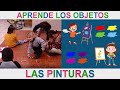 Las pinturas // Aprende los objetos