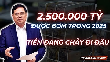 2.500.000 TỶ ĐƯỢC BƠM TRONG 2025 ĐANG CHẢY VỀ ĐÂU? l Trung Anh Invest