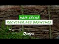 Haie sche recycler les branches