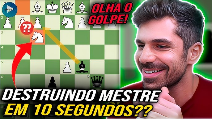 GM Krikor faz VIRADA com DAMA A MENOS e TILTA O MESTRE AO VIVO!! 