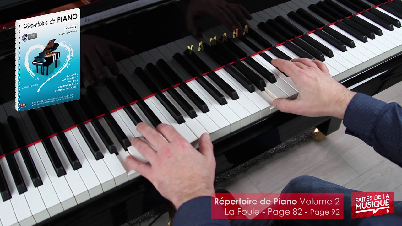 Edith Piaf - La foule Piano Acordes - Chordify