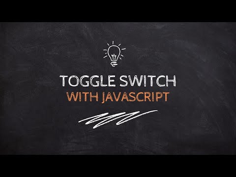 Toggle Switch with JavaScript (with code)