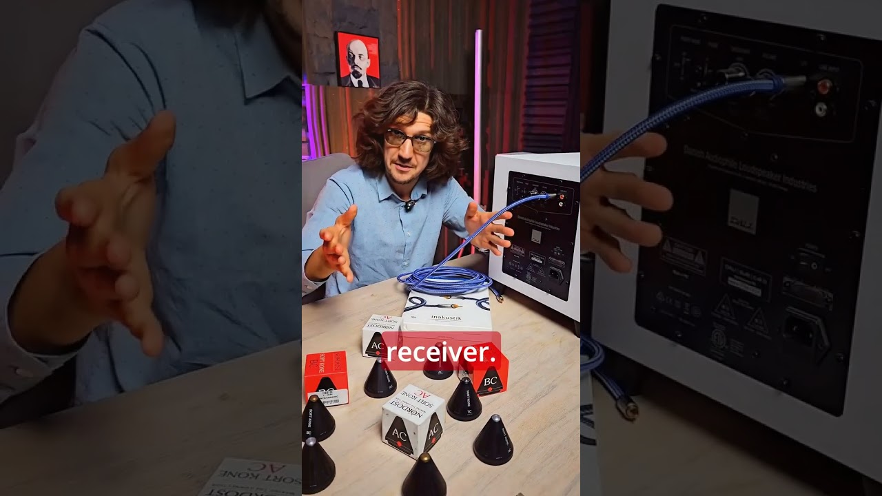 Как правильно подключить сабвуфер к ресиверу или процессору! #hifi #dali #сабвуфер