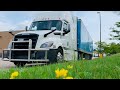 ОБЗОР FREIGHTLINER CASCADIA 2019. ГРУЗОВИК ПРОБЕГ 200 тыс миль. ДАЛЬНОБОЙ ПО США. Хорошая зарплата!