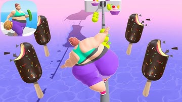 Fat 2 Fit Gameplay Walkthrough All Levels Android,iOS New Big Update Pro Game Body Run 3D FTFG0