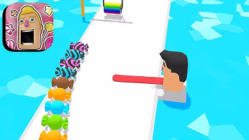 Candy N Roll ​- All Levels Gameplay Android,ios (Part 19)