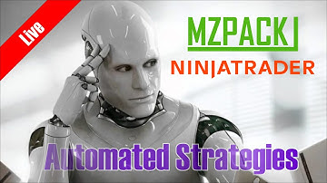 🔴 Trading ES Futures with MZpack Footprint Action automated Strategy | NinjaTrader 8