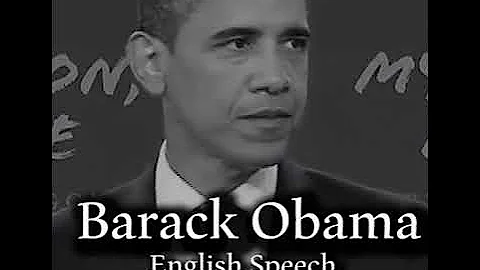 Learn American English With Barack Obama.   Speech   Discover What It Is #love #motivation #success