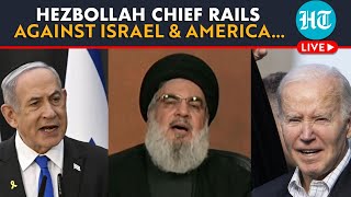 LIVE | Hezbollah Chief Hassan Nasrallah Launches Big Attack On Israel & Western Allies Over Gaza War