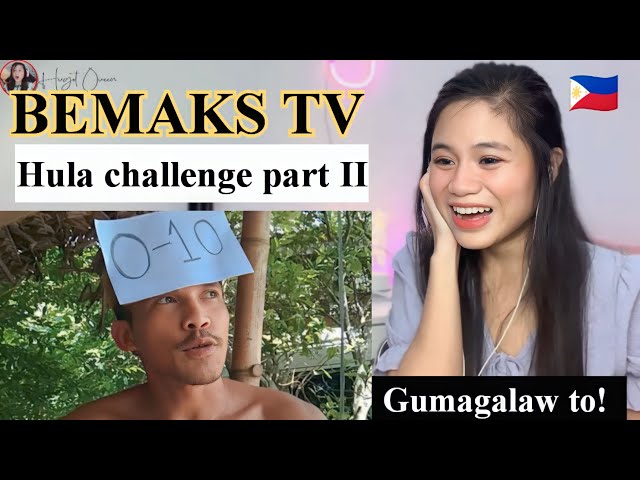 BEMAKS TV - Hula CHALLENGE Part 2 🤣 II HAYP NA YAN HAHA II REACTION VIDEO class=