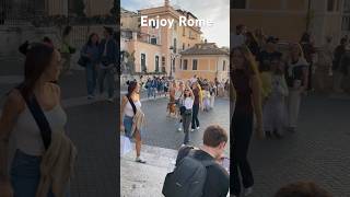 Enjoy Rome Italy #viralvideo #youtubeshorts #shorts
