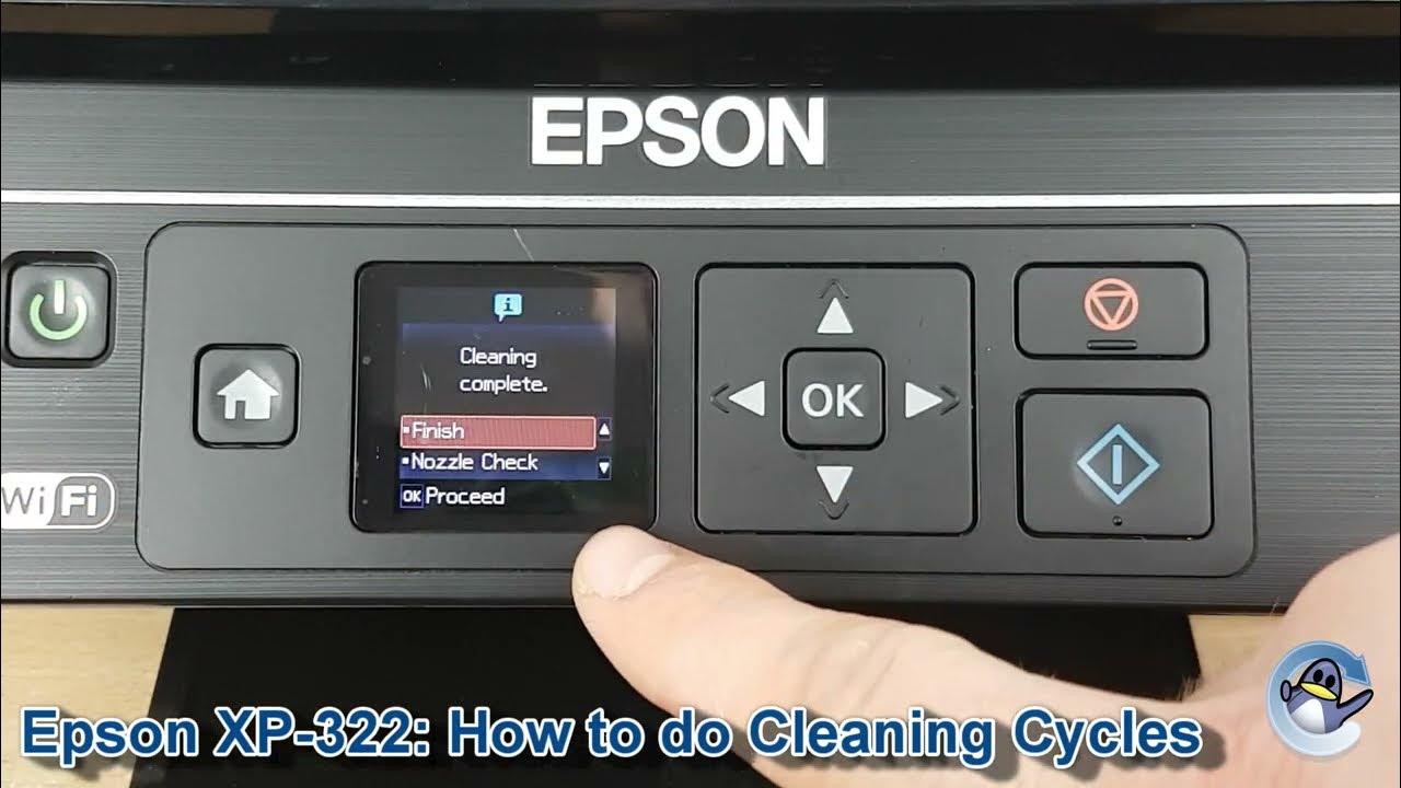 Epson Expression Home Xp 322 Software Download Epson Expression Home XP-322: How to do Printhead Cleaning Cycles and