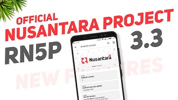 Nusantara Project 3.3 Official | Redmi Note 5 Pro | Nusantara X Theme & Volume Panel | New Features