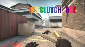 CSGO SICK 1V5 CLUTCH *ACE*