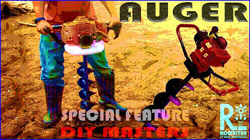 Hand Held Earth Auger With A Twist | Rombitek Special Feature