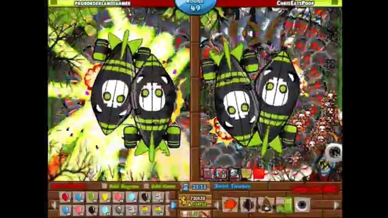 btd6 Bloons TD Battles: INSANE High Rounds on Swamp!