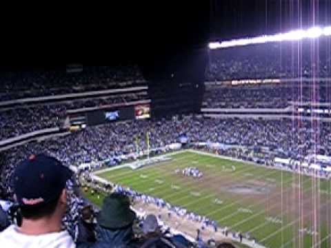 David Akers gaming winning kick! Eagles vs Giants