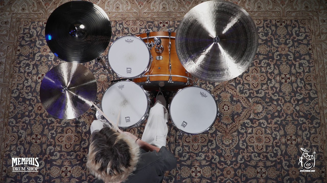 Zildjian 16" K Light HiHats Played by Troy Bruner 1304/1766g (K0926