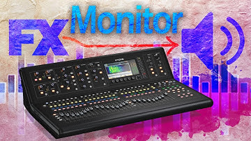 X32/M32: how to send Reverb to Monitor