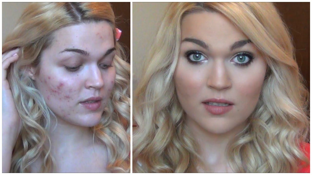 Everyday Acne Coverage Foundation Routine Contouring For Flawless