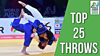 25 Лучших Иппонов с Чемпионата Мира по Дзюдо в Ташкенте 2022 | TOP 25 Judo Ippons from Tashkent WC