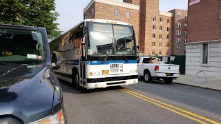 MTA NYCT Bus: Prevost Car X3-45 2441 on X27 to Midtown-57 St @ Bay Ridge Av & Shore Rd