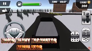 Snow Heavy Excavator Simulator Android Gameplay screenshot 5