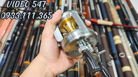 VD 547: Cán Vợt Carbon Mới Về🌹Pat Máy Fuji • Gác Cần🌹Máy #Jig Daiwa Japan🔥Đồ Câu Giá Sinh Viên 12/4