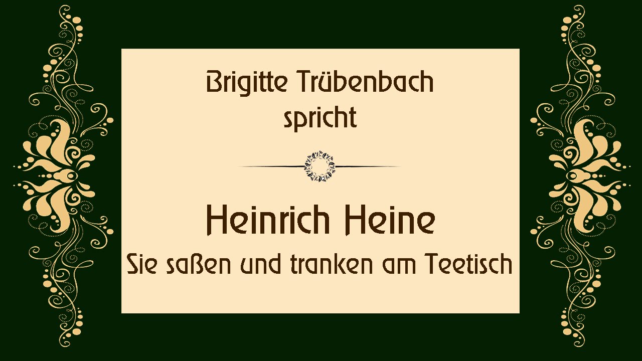 Sie Saßen Und Tranken Am Teetisch