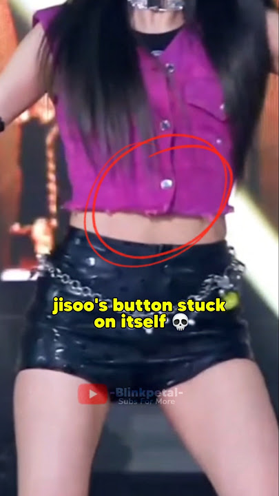 Jisoo magic button ✅🤣 #blackpink #shorts