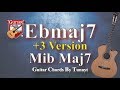 ★ Eb Maj 7 ★ How to play Ebmaj7 chord on guitar | Mib maj 7 Akoru Gitarda Nasıl Basılır ?
