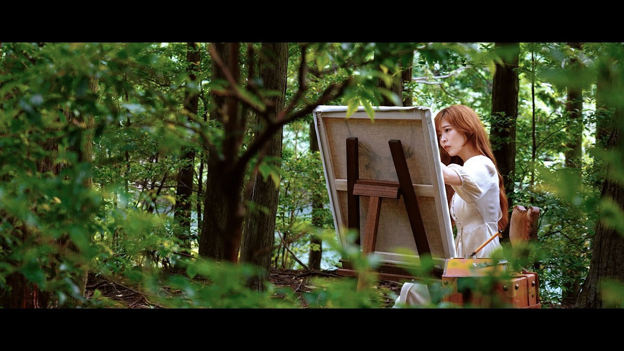 Drawing in the forest  - 画家 増田薫 -