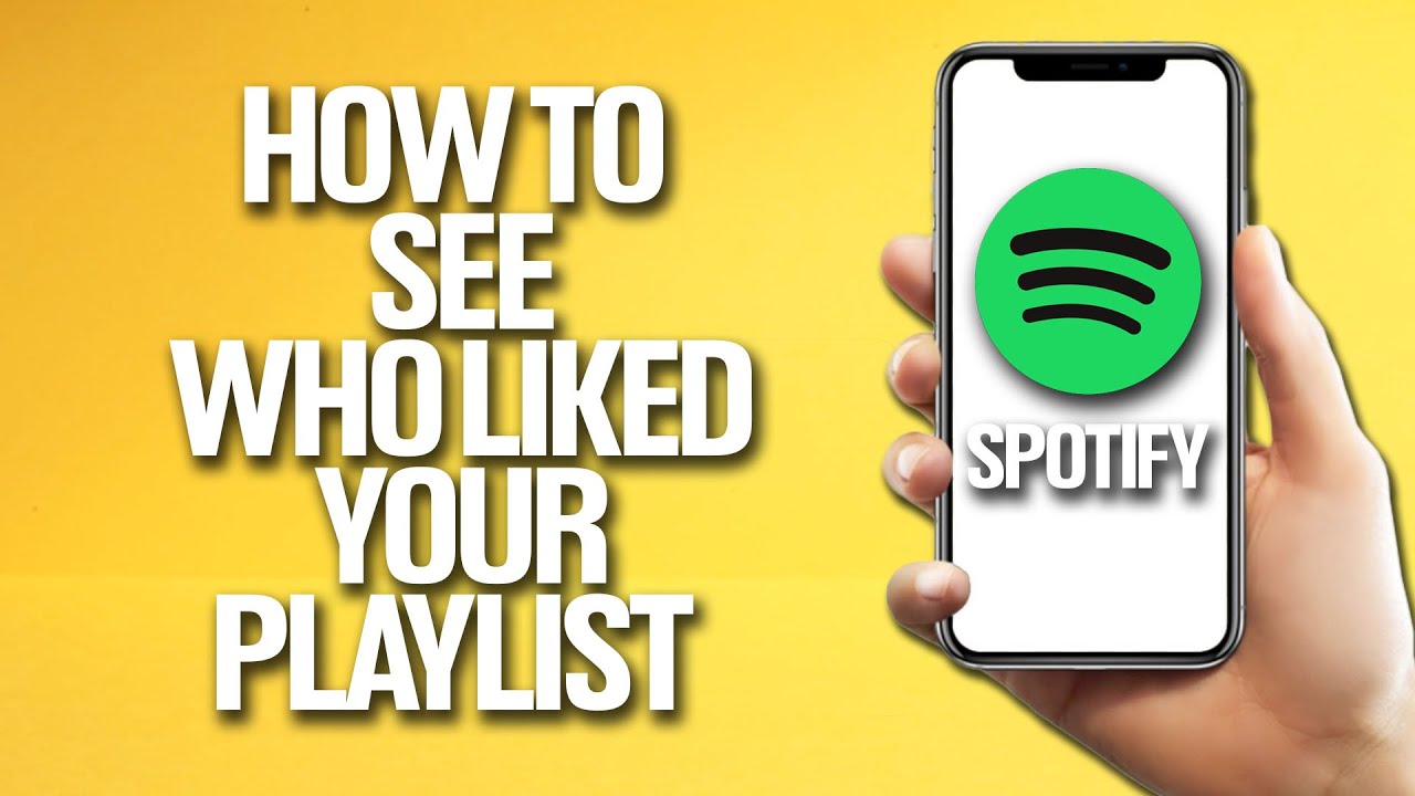 How To See Who Liked Your Playlist On Spotify Tutorial Youtube